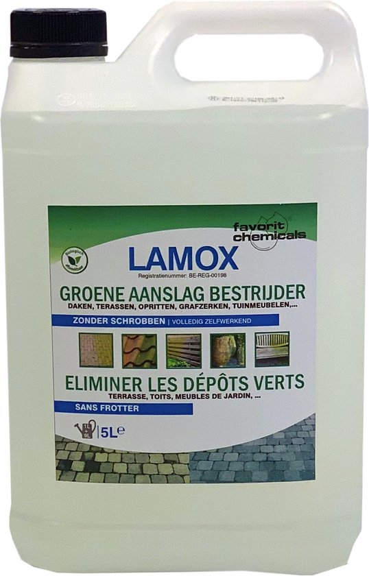 LAMOX Groene aanslagreiniger / Groene aanslagverwijdering